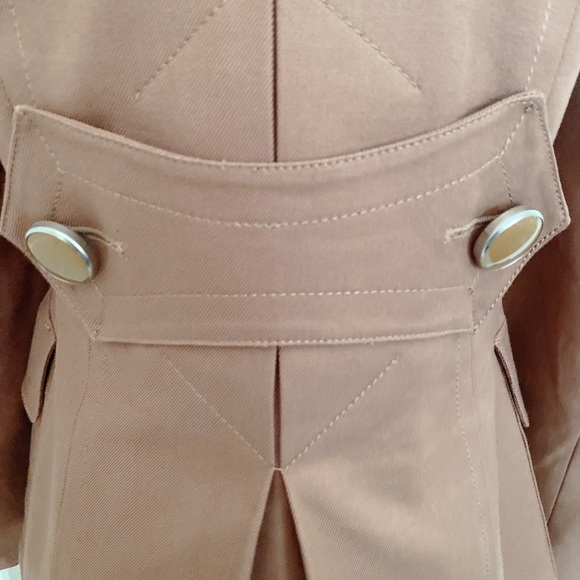 Sandra Angelozzi Caramel coloured Coat. Size 34 - Picture 3 of 12